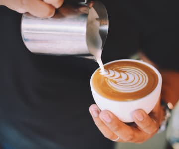 Photo of a cup of coffee